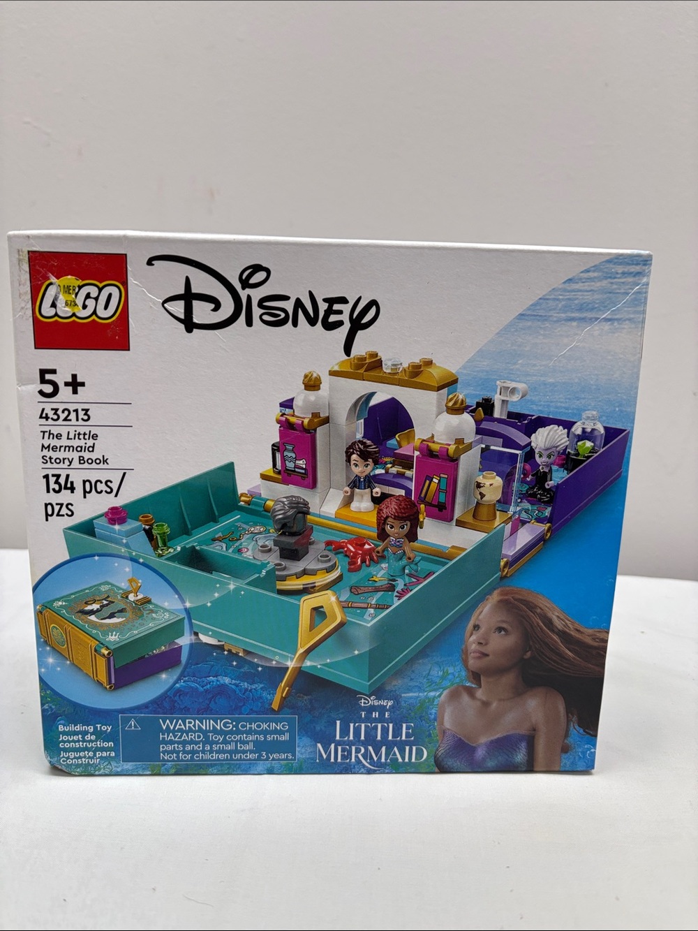 NEW LEGO 43213 Disney The Little Mermaid Story Book Building Set 134 pcs Age 5+